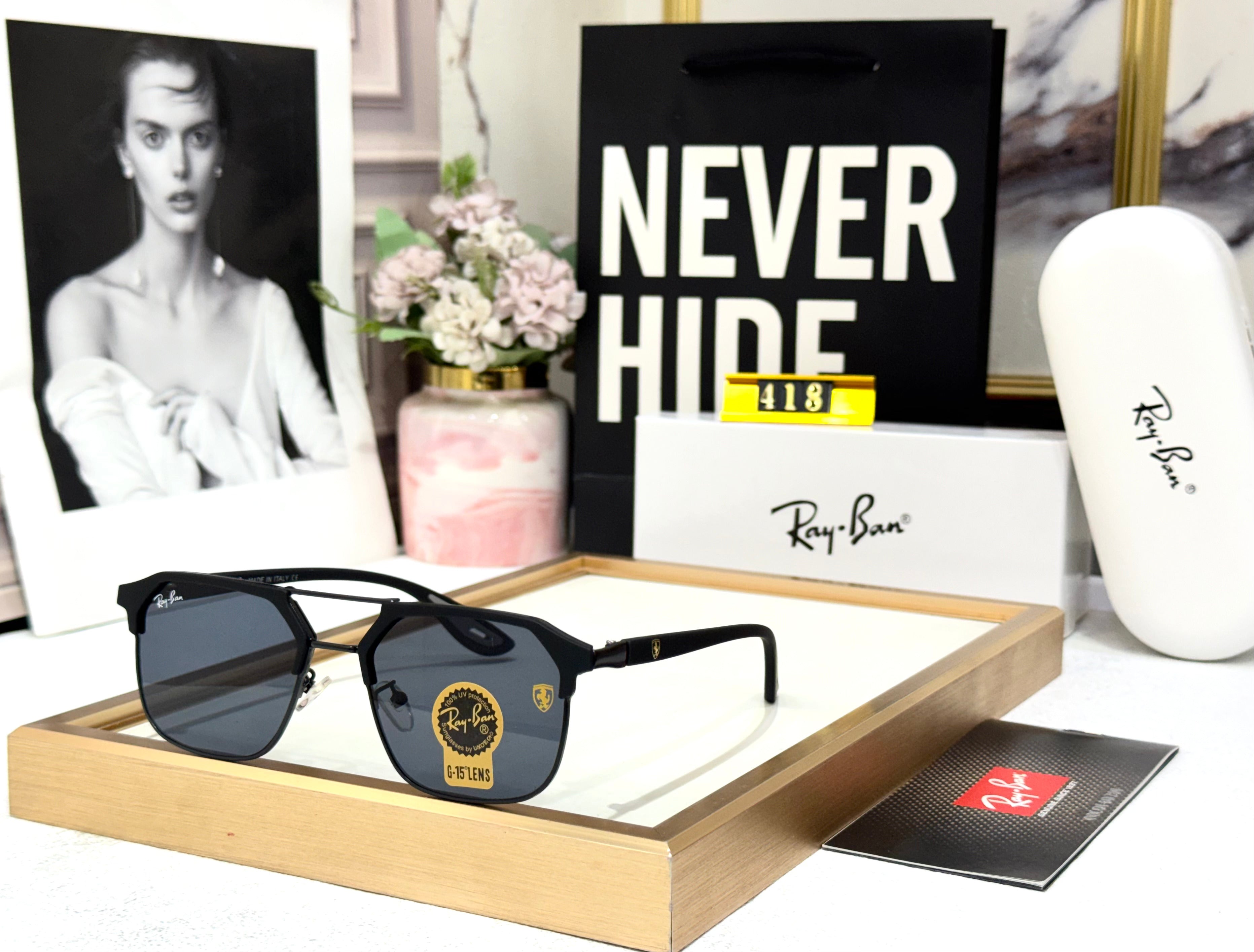 RAYBAN 418 FERRAI EDITION UNISEX GENERIC