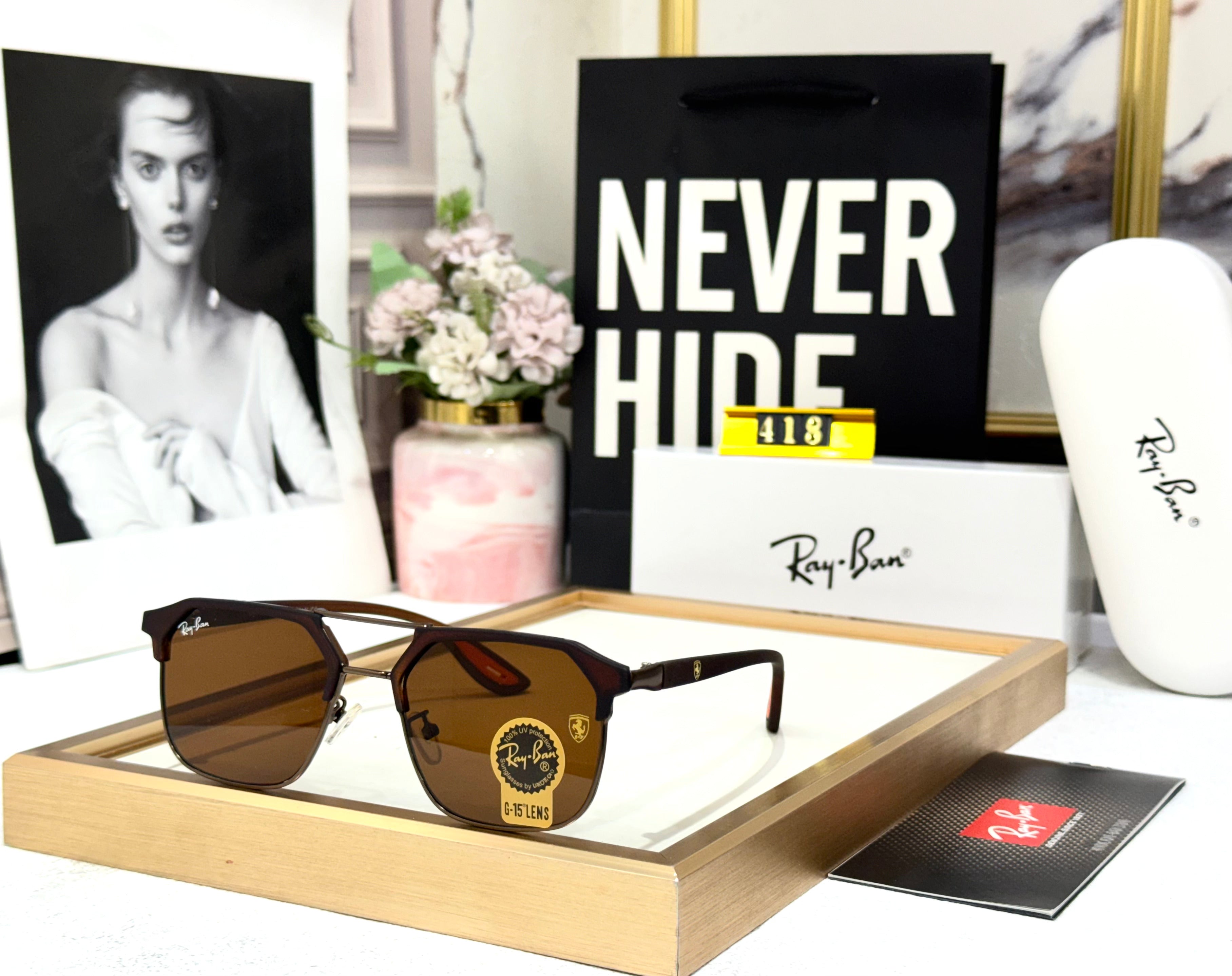 RAYBAN 418 FERRAI EDITION UNISEX GENERIC