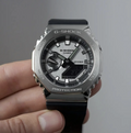 Casio G-Shock GM-2100BB-Generic Silver-Grey