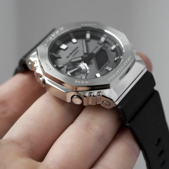 Casio G-Shock GM-2100BB-Generic Silver-Grey