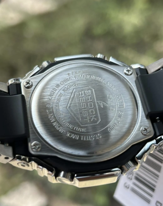 G-Shock steel GM-2110D-2A -Generic Silver-Blue
