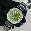 G-Shock steel GM-2110D-2A -Generic Silver-Green