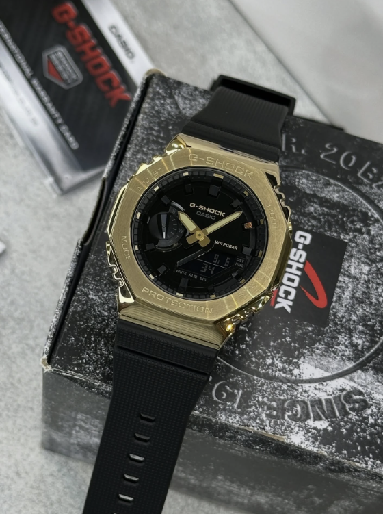 G-Shock GM-2100G-1A9 Generic Gold-Black