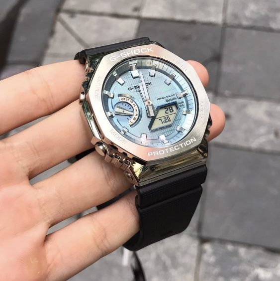 G-Shock GM-2100G-1A9 Generic Silver Blue