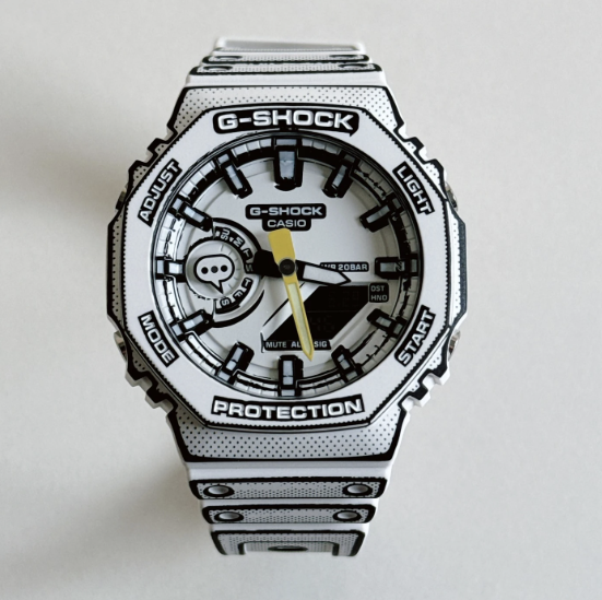 G-Shock Casio GA-2100MNG- Manga Edition- White