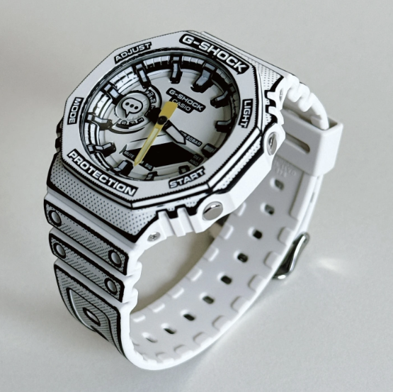 G-Shock Casio GA-2100MNG- Manga Edition- White