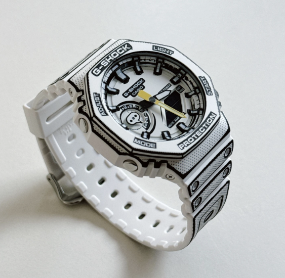 G-Shock Casio GA-2100MNG- Manga Edition- White