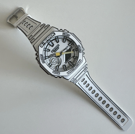 G-Shock Casio GA-2100MNG- Manga Edition- White