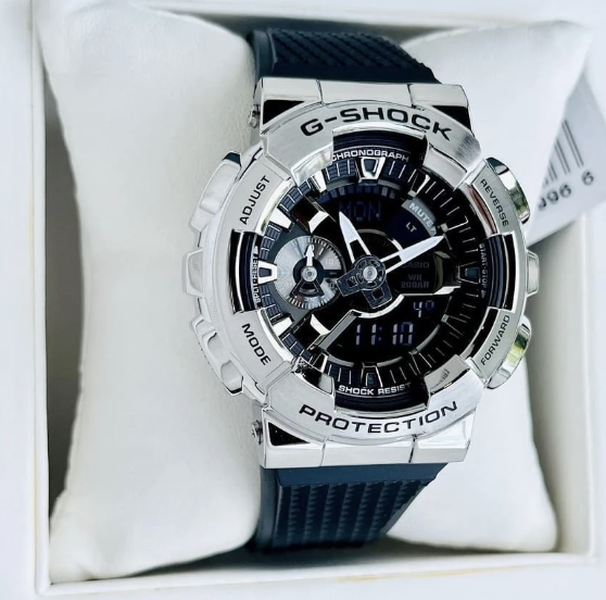G-Shock GM-110-1A-Generic Sliver- Black