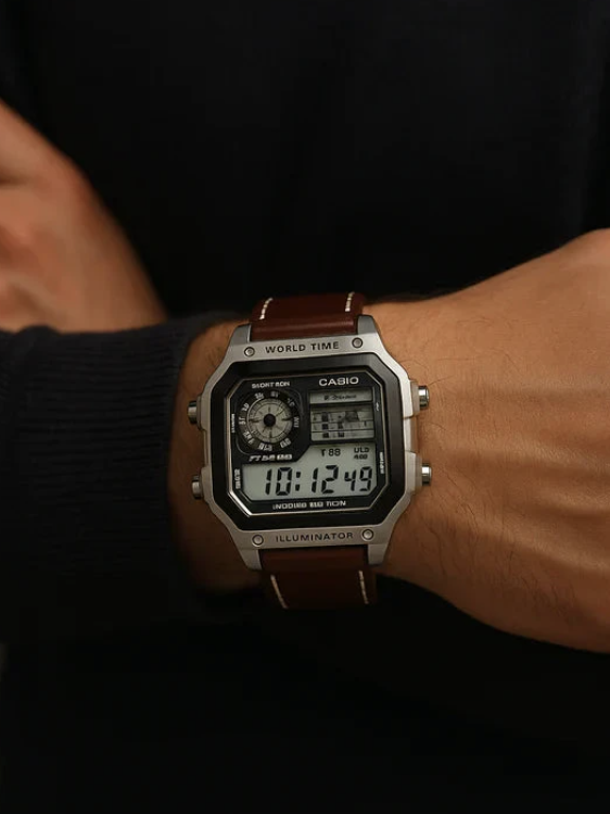 Casio G-Shock AE-1200WHL-5AV Generic Silver-Brown