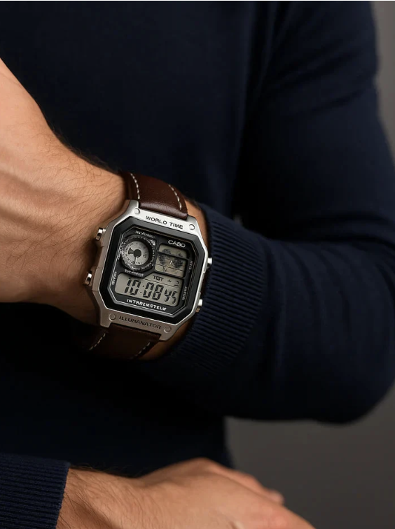 Casio G-Shock AE-1200WHL-5AV Generic Silver-Brown
