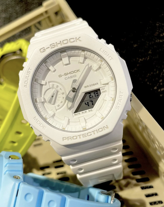 G-Shock GA2100-2A2 Generic- white