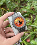 G-Shock GA-2100FL-8A Grey - Orange