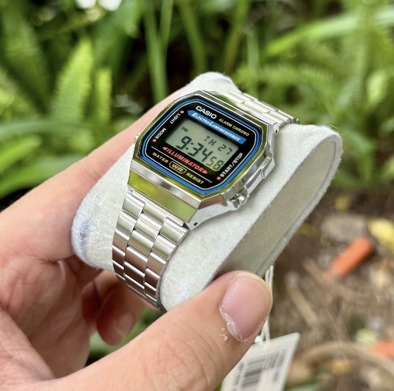 Casio G-Shock A168WGG-1ADF Generic Silver